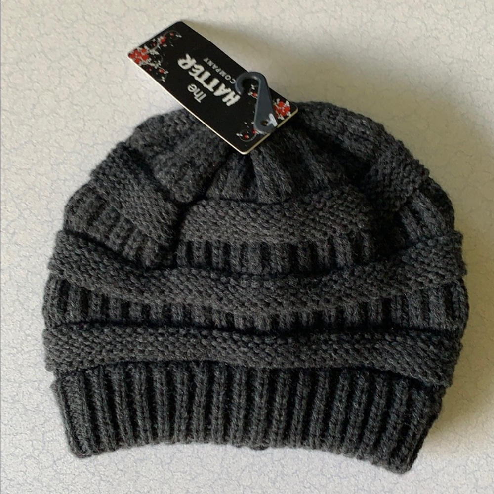 Dark grey beanie
